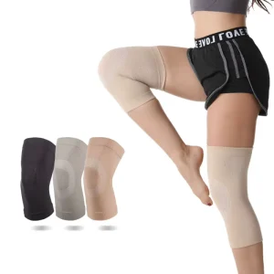 Breathable Stretch Knee Support Pressure Protection Knee Sleeve for Comfort Fit Knee Brace for Sports Gym