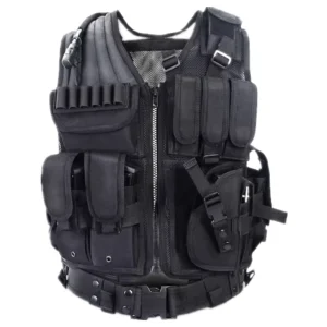 Breathable Tactical Vest Oxford Outdoor Customized Tactical Vest Security Armor Vest with Zipper