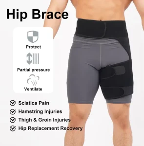 Breathable Waist protection Sports Fitness Leggings Groin Belt Anti-injury Protective Gear Hip Belt