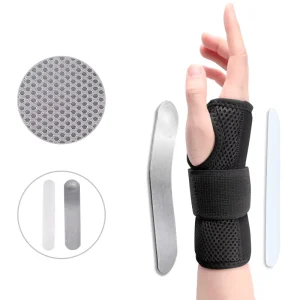 Breathable Wrist Support Splint with Metal Support for Carpal Tunnel and Arthritis