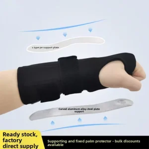 Breathable Wrist Support for Badminton & Running Adjustable Wrist Strap Palm Pressure Protection Unisex Wrist Wraps