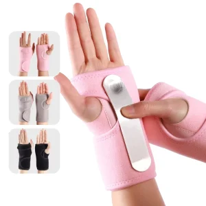 Breathable Wrist belt with Dual Hook Loop Ergonomic Wrist Guard for Injury Recovery & Daily Use