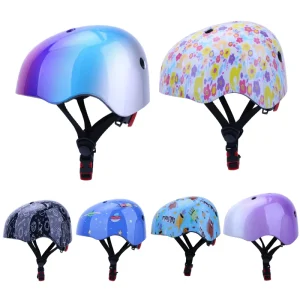 CE Approved Cycling Helmet Children Helmet for Cycling and Skateboarding Adjustable Lightweight Safety Gear for Boys and Girls