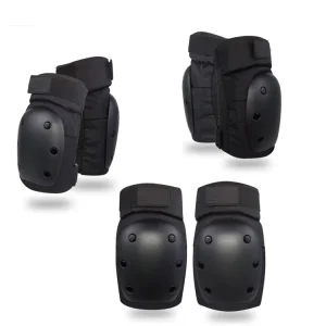 CE Certificated Thickened Abrasion Resistant Electric Scooter Skate Protective Gear Sets Hard Knee Elbow Pads