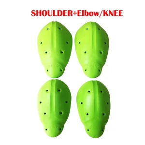 CE Level 2 Elbow Shin Insert Protector Padding Motorcycle Shoulder Elbow Knee Pads