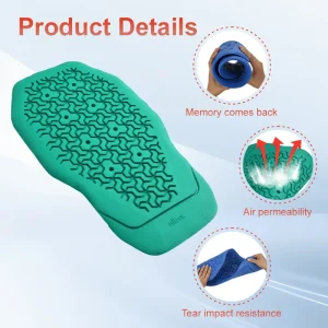 CE Level 2 Protector Motocross Back Knee Pads Foam Portable Breathable Motorcycle Protective Padding