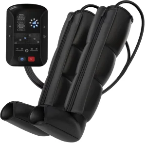 COSMO 8 Chamber Air Compression Massage Boots Pneumatic Leg Massager With Smart Control for Athlete Running Gym Muscle Recovery
