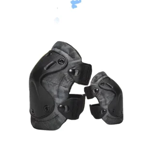 Camouflage Material Outdoor Tactical Knee and Elbow Pads Protective Gear Knee Support Pad