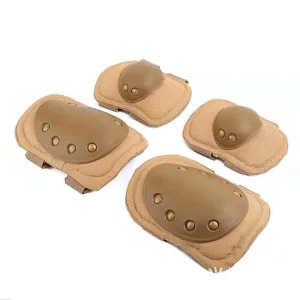Camouflage Tactical Knee and Elbow Pads Sports Climbing Gear CS Training Cycling Protector Equipment