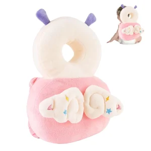 Cartoon Angel Security Pillow for Baby Head Protector and Safety Pad Cushion Prevents Injuries Toddler Friendly