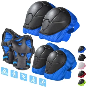 Children Kids Cycling Balance Car Inline Roller Skating Shoe Knee Elbow Palm Guard Protective Gear Pads