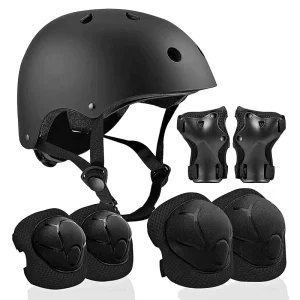 Children Outdoor Skating Cycling Bike 6 Pieces Protective Gear Sets