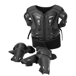 Children’s Balance Bike Protective Gear for Roller Skating Motorcycle Bicycle Use Comprehensive Protection Knee Chest Pads