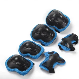 Children’s Comprehensive Protection Helmet Fall-Proof Protective Gear Set for Balance Bike Roller Skating Knee Elbow Hip Pads
