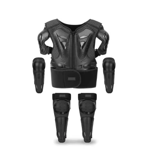 Children’s EVA Material Armor Balance Bike Pulley Anti-fall Waist Protection Vest Bicycle Riding Chest And Leg Set