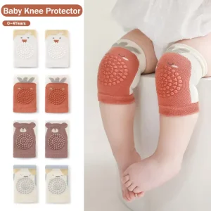 Children’s Knee Protector Thin Cartoon Baby Learning Climbing Protector Crawling Anti slip Pad Cover