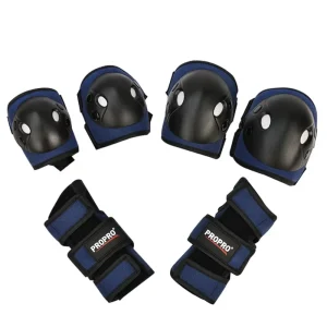 Children’s Roller Skating Protective Gear 6 Pack Set of Skateboard Balance Scooter Riding Knee Pads Elbow Pads Wrist Guards