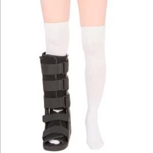 China Manufacture Rehabilitation Device Ankle Fracture Adult Walker Boot Walker Brace for Sprained Ankle Broken Foot