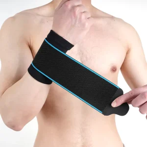 China Manufacture Wrist Brace Around the Wrist Fitness Strength Training Compression Wrist Wraps