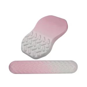 China Marketing Water Resistant Silicone Keyboard Wrist Rest Non Slip Base Pink Ergonomic Mouse Pad Set