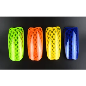 China Supplier Custom Design High Quality Durable Transparent EVA Material Soccer Shin Guard Pads Multi-Color