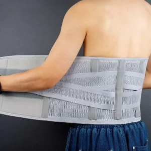 China Waterproof Adjustable Neoprene Back Support Belt for Lower Back Pain Relief and Lumbar Support