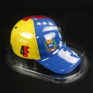 Clear PET Plastic Baseball Cap Clamshell Protector Anti Dust Hat Display Case Packaging Box
