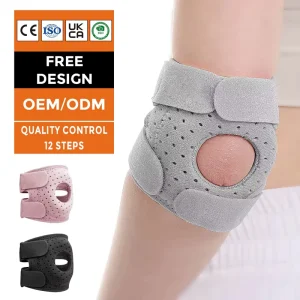 Coderas Adjustable Arthritis Injury Recovery Compression Elbow Stabilizer Patellar Pad Tendon Support Sleeve Brace
