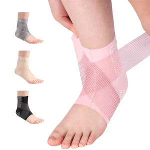 Colorful Lightweight Elastic Ankle Brace Ankle Bandage Strap Ankle Support Sleeve for Sports Protection