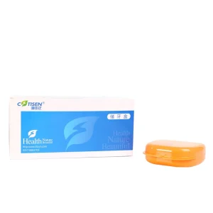 Colorful Plastic Dental Denture Box Retainer Box Orthodontic Dental Mouth Guard Retainer Storage Box