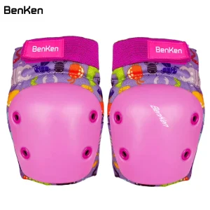 Comfortable Elbow and Knee Pads Secure Support Ski Protective Gear for Kids Snowboard Sports Fitness Gear