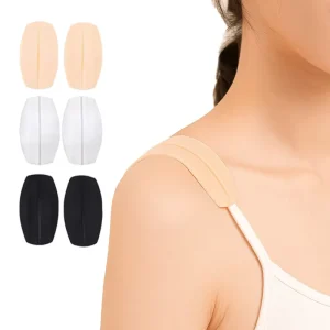 Comfortable Silicone Shoulder Pads Invisible Design Reusable Soft Silicone Strap Cushion Holder Non-Slip Shoulder Protectors