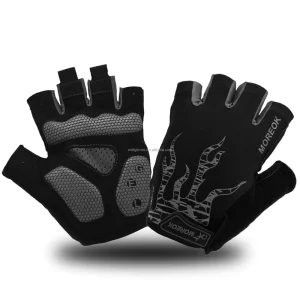 Comfortable Summer Cycling Gloves Anti Slip Shockproof Half Finger Sports Bike Equipment Sports Glove for Riding Protective Gear