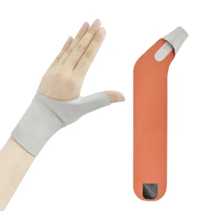 Comfortable Thin Breathable Adjustable Thumb Joint Fixed Support Sports Finger Guard Wrist Sleeve Right Hand Left Hand