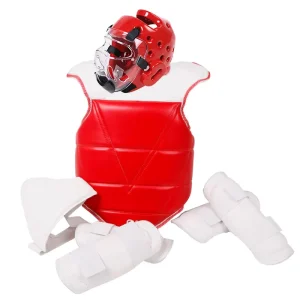 Common PU Kid Adult WTF Custom Taekwondo Chest Guard Taekwondo Body Protective Gear