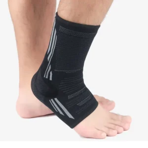 Compression Adjustable Spandex Neoprene Breathable Eco friendly Unisex Basketball Sports Ankle Support Brace