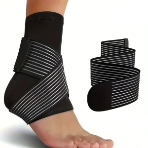 Compression Ankle Guard Support Ankle Brace Ankle Compression Brace Lace With Adjustable Strap For Foot Protecting Pain