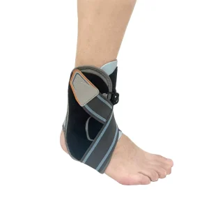 Compression Breathable Lace up Ankle Brace Stabilising Ankle Support With Elastic Bands