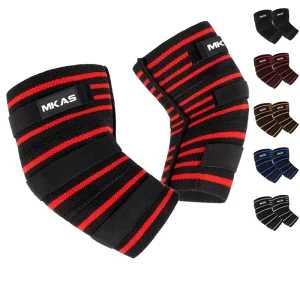 Compression Elastic Sport Adjustable Elbow Brace Powerlifting Protector Wraps Weightlifting Support Elbow Brace