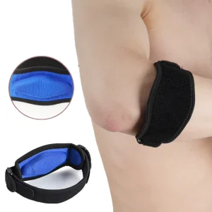 Compression Elbow Support Strap Neoprene Elbow Brace for Tennis Working Out Pain Relief Badminton Volleyball Elbow Pads