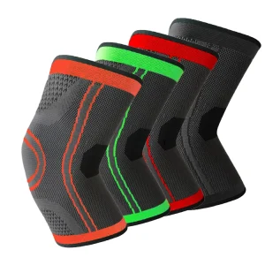 Compression Knee Sleeve Non slip Elastic Knee Protector Knee Brace Support for Men and Women