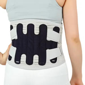 Compression Lumbar Support Belt for Back Pain Relief Protective Back Support Belt with Lumbar Relief Features
