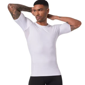 Compression Shirt for Men Short Sleeves Base Layer Undershirt Gear T Shirt for Sports