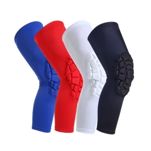 Compression Sleeve Knee Support Sports Protection for Men & Women Runners Workout Knee Brace with Pads