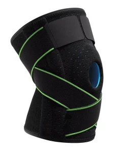 Compression Sleeve Universal Protector Powerlifting Knee Wraps Arthritis Adjustment Straps Moisture Wicking Knee Brace