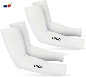 Cooling UV Sun Protection Outdoor Sport Arm Sleeve Silk Breathable Working Exercise Durable Quick Dry Seamless Arm Sleeve