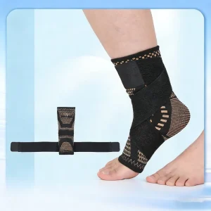 Copper Infused Ankle Braces Foot Support Ankle Support Heel Brace for Achilles Tendonitis Plantar Fasciitis Eases Sprained Ankle