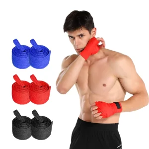 Cotton 2.5m Boxing Hand Wraps Muay Thai Sanshou Fighting Hand Wraps Hand Guards