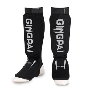 Cotton Instep Ankle Protector MMA Shin Guards TKD Kickboxing Muaythai Leg Support Pad Foot Protective Professional