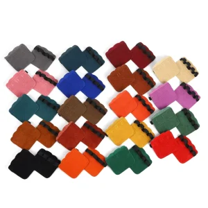 Cowhide Four finger Palm Guard Unisex Gymnastics Weightlifting Pull up Fitness Gloves Anti Corn
